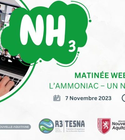 WEBINAIRE « L’AMMONIAC, UN NOUVEL AVENIR »